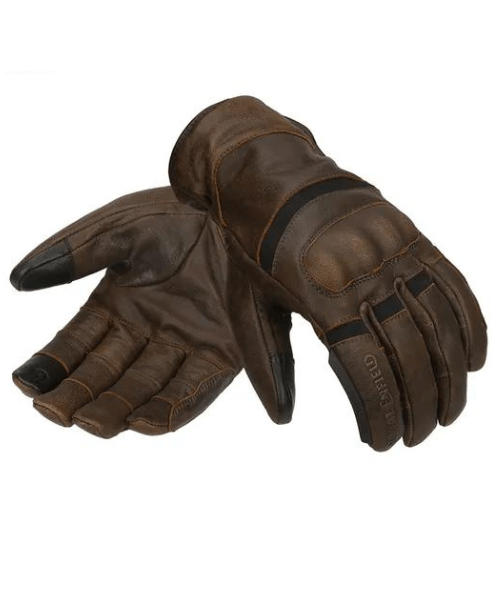 Royal Enfield Stout Riding Gloves - Brown
