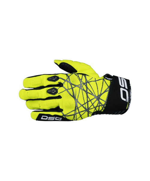 DSG Phoenix Air Riding Gloves - Fluo Yellow