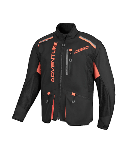 DSG Adv Riding Jacket - Black Orange