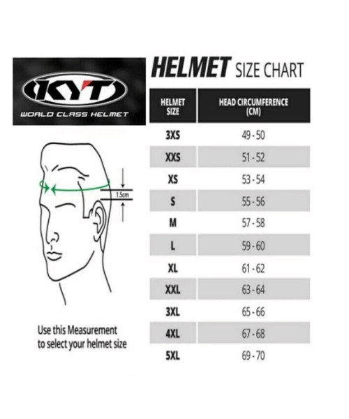 KYT TT-Course Tourist Helmet - Fluo Red
