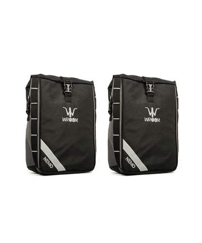 Wroom Nemo Utility WP Bag - Black - Pair