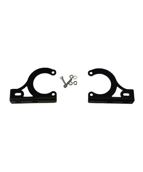 Auto Engina Himayalan Fog Light Clamps - Black