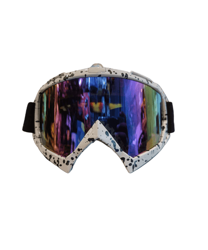 BSDDP Motorcycle Goggles - White Black