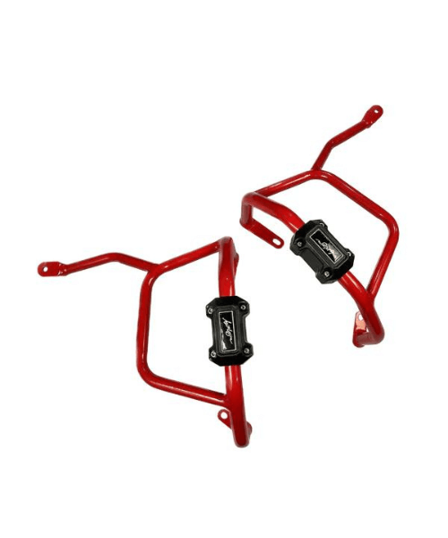 Auto Engina Himalayan Crash/Leg Guard - Red