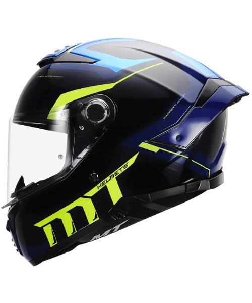 MT Thunder 4SV Goblin Helmet - Fluorescent Yellow