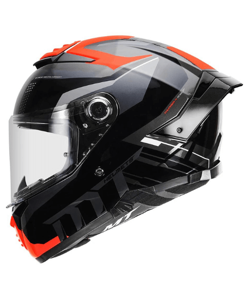 MT Thunder 4SV Goblin Helmet - Red