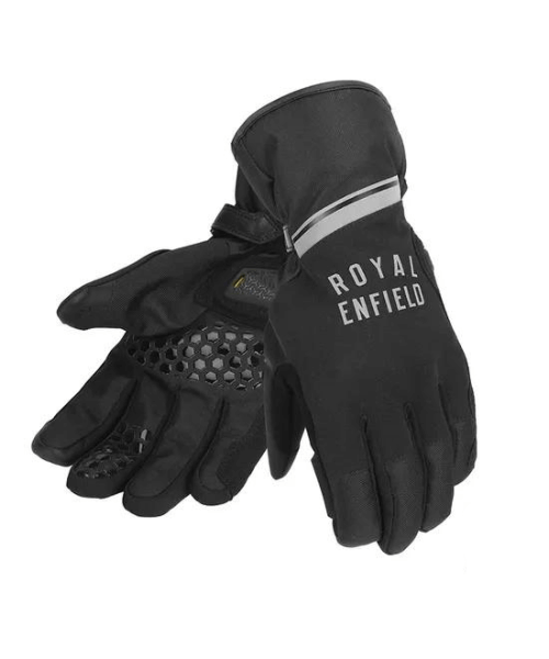 Royal Enfield Striker Riding Gloves - Black