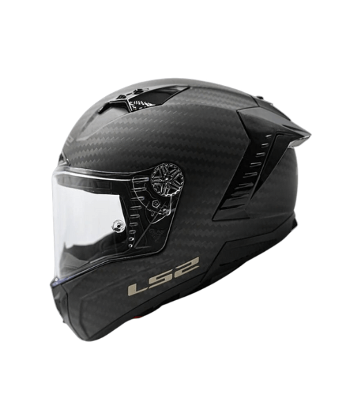 LS2 FF805 Thunder Carbon Racing FIM Helmet - Matt Black