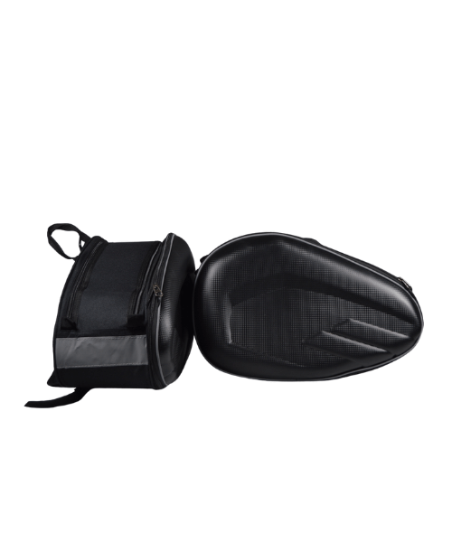 Moto Vanguard Oxford 25-50L Saddle Bag