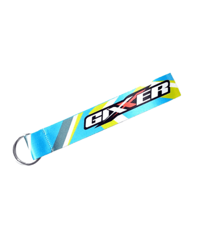 Fast Bend Suzuki Gixxer Cloth Keychain