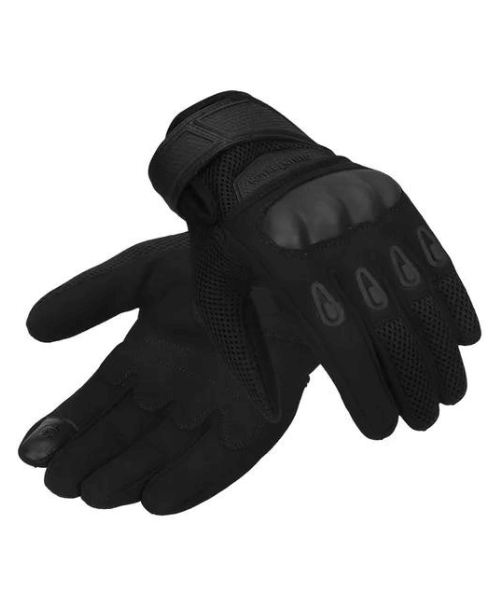 Royal Enfield Rambler V2 Riding Gloves - Black