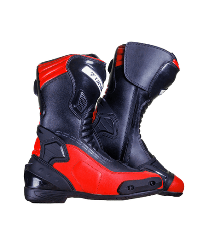 Tarmac Speed Riding Boots - Black Red