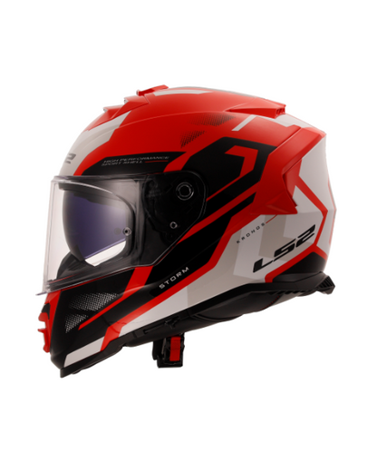 LS2 FF800 Storm II Kronos Helmet - Red White