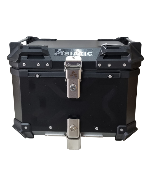 Asiatic ABS Top Box 45L with Backrest - Black