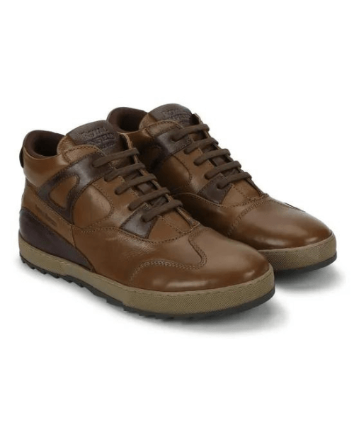 Royal Enfield Ramble Riding Boots - Khaki Brown