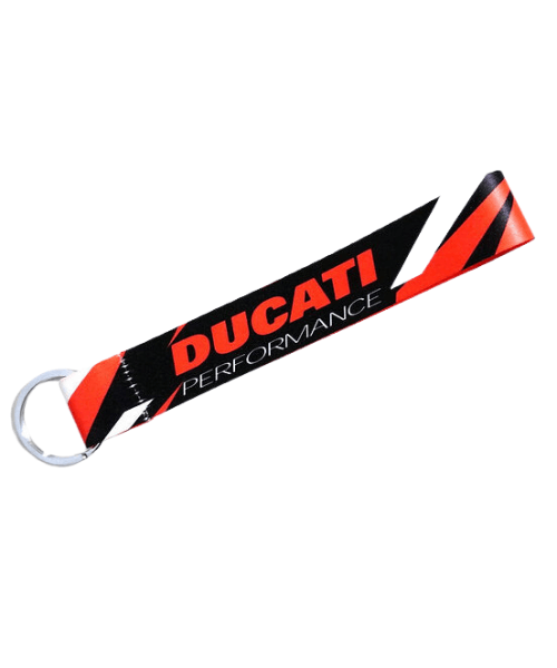 Fast Bend Ducati Performance Cloth Keychain