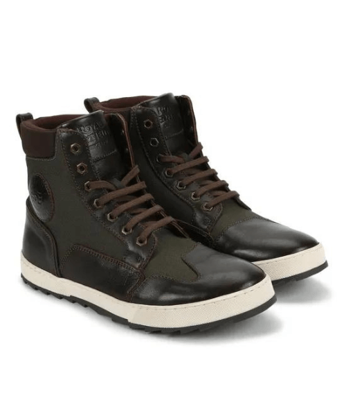 Royal Enfield Ambler Riding Boots - Brown Olive
