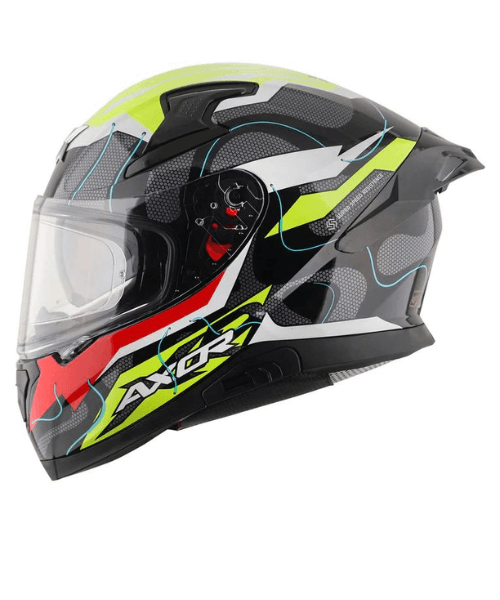 Axor Apex Dynamo Helmet - Gloss Black Neon Yellow