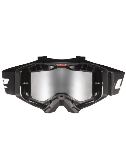 LS2 Aura Pro Goggle Black With Iridium Visor