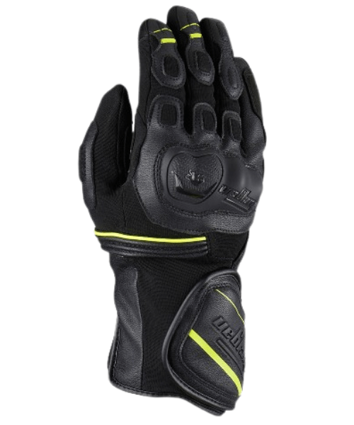 Furygan Dirt Road Riding Gloves - Black Yellow