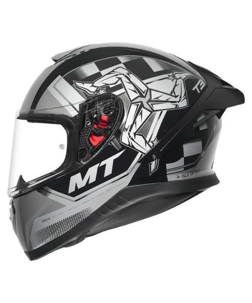 MT Thunder 3 SV Pro Helmet - ISLE Gloss Grey