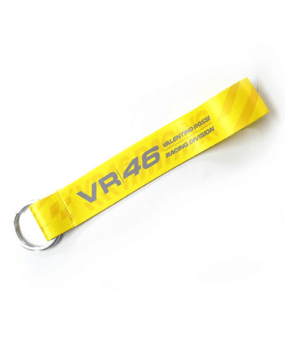 Fast Bend Rossi Racing Cloth Keychain - Yellow