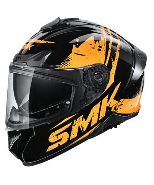 SMK Typhoon Grunge Graphic MA627 Helmet