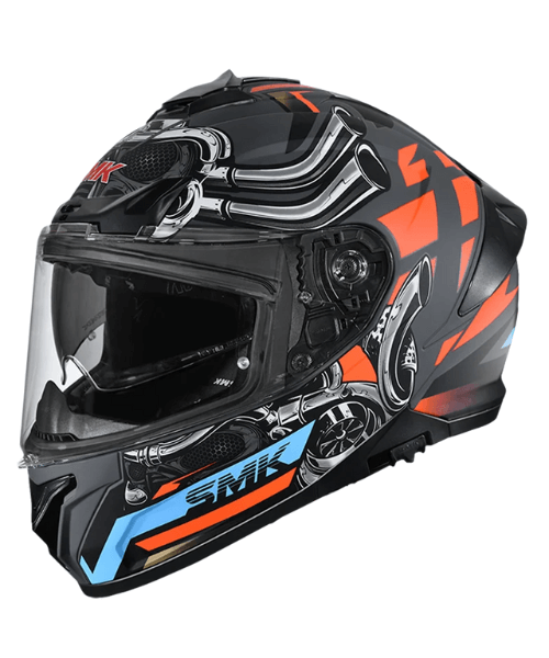 SMK Typhoon Motorhead Graphic GL676 Helmet