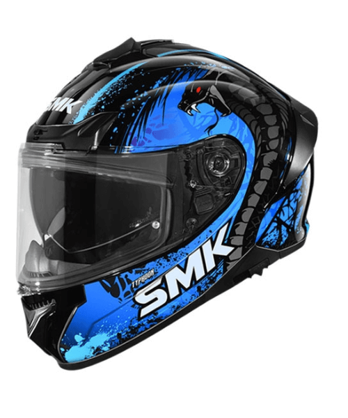 SMK Typhoon Reptile Graphics MA255 Helmet