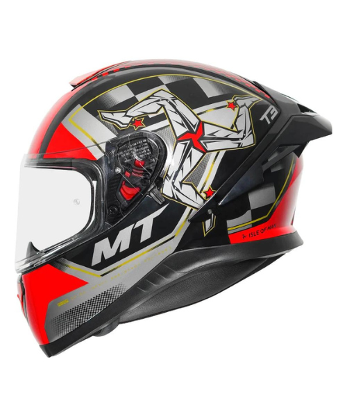 MT Thunder 3 SV Pro Helmet - ISLE Gloss Red