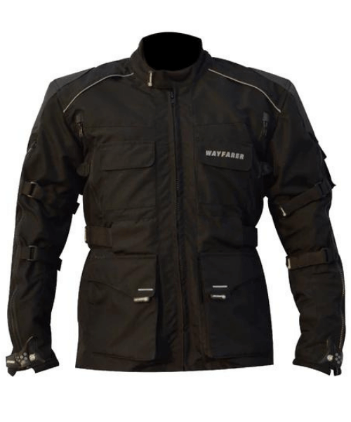 Lone Ranger Wayfarer Touring Riding Jacket - Black