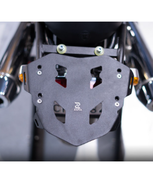 Zana Top Rack T-1 With Aluminium Plate And Compatible with Pillion Backrest For Gt & Interceptor 650 - ZI-8019