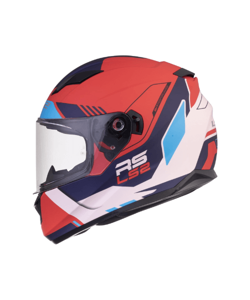 LS2 FF320 Stream Evo Xplorer With Pinlock Helmet - Matt White Red