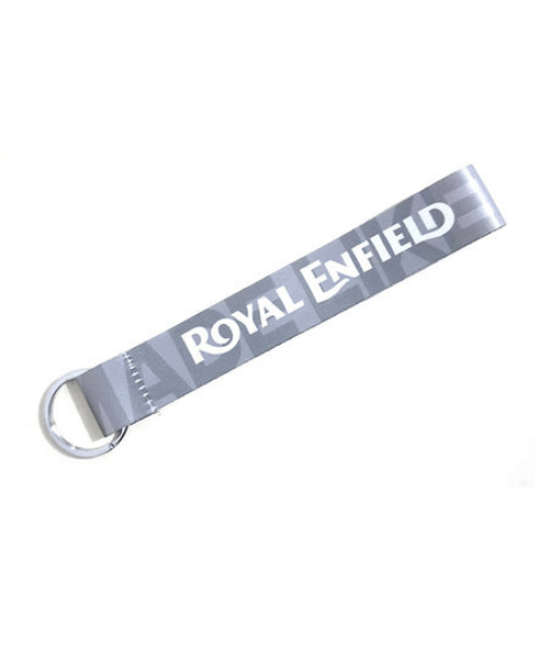 Fast Bend Royal Enfield MLG Cloth Keychain - Silver