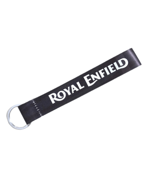 Fast Bend Royal Enfield MLG Cloth Keychain - Black