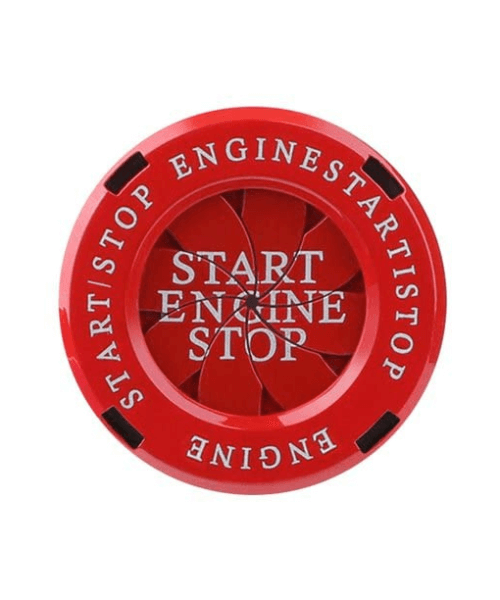 Bike Key Hole Rotary Cover - Red
