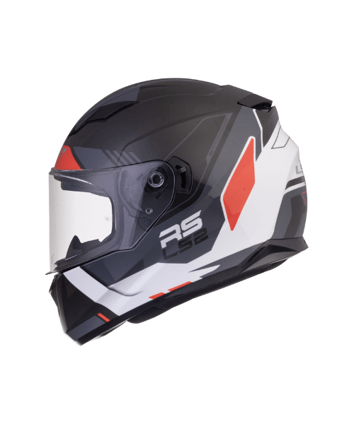 LS2 FF320 Stream Evo Xplorer With Pinlock Helmet - Matt White Black
