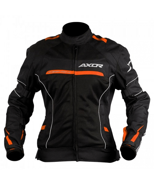 Axor Diva Riding Jacket - Black Orange