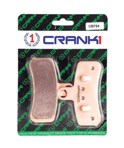 Crank1 Fully Sintered H2 Series Brake Pads - CB754