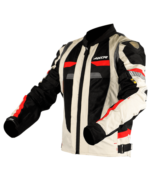 Axor Falcon Riding Jacket - Black Off White