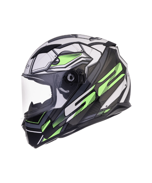 LS2 FF320 Stream Evo Xdron With Pinlock Helmet - Gloss White Grey