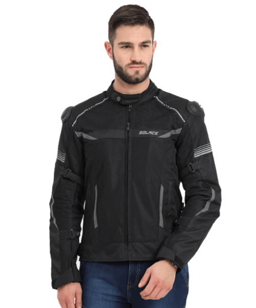 Solace Ramble Motorcycle Riding Jacket - Black
