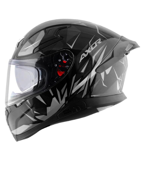 Axor Apex Hunter Helmet- Gloss Black Grey