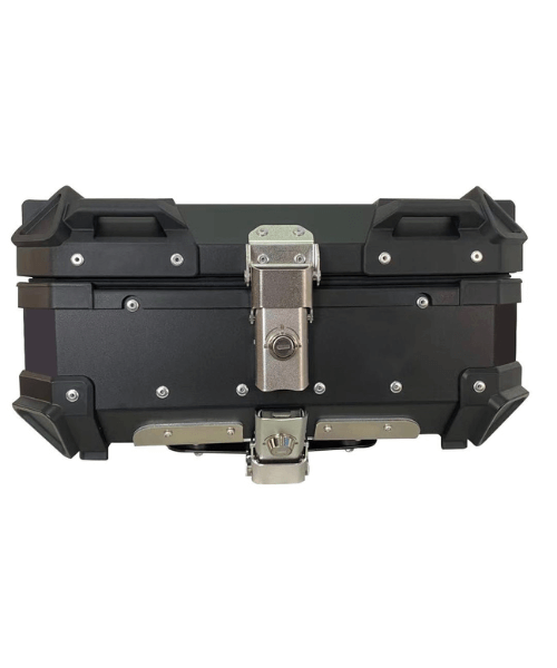 Asiatic Aluminium Top Box 22L without Backrest - Black