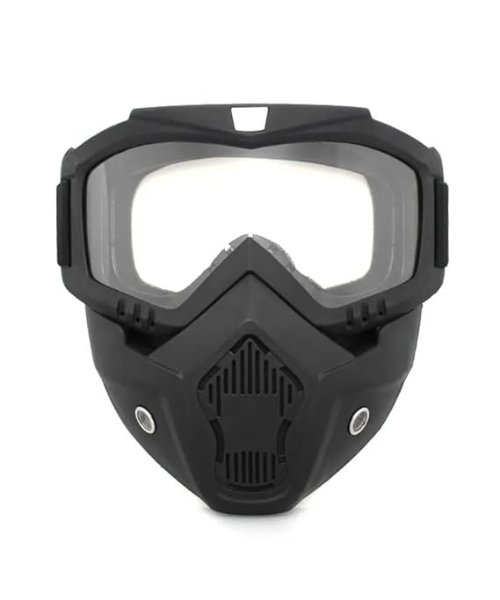 Moto Arch Google Mask - Clear