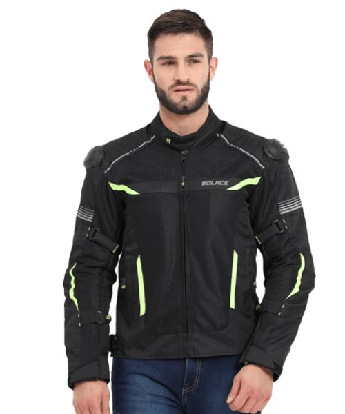 Solace Ramble Motorcycle Riding Jacket - Neon