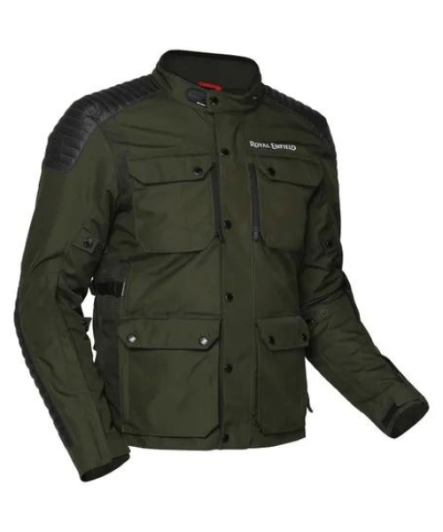 Royal Enfield Khardungla V2 Riding Jacket - Olive
