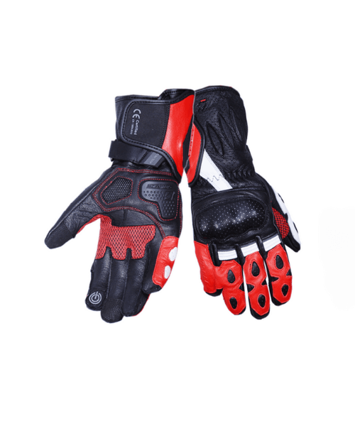 Solace Outlaw STR Riding Gloves (Red Flux)