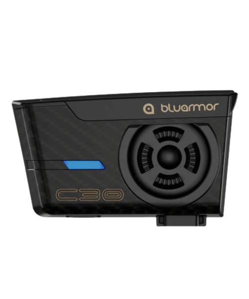 Bluarmor C30 Helmet Communication Device - Intercom and Bluetooth