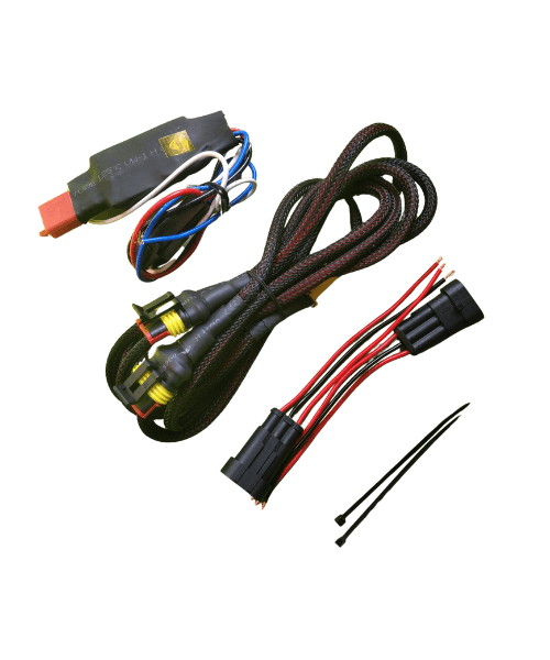 Kroozer Dual Color Flasher Wire Harness with 6+1 modes